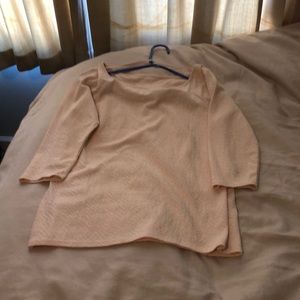 Champagne pink New York and company top